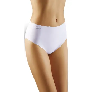 Stahovací košilka EMILI Dámské kalhotky se silikonem Emili DIXI - bílé - XXL