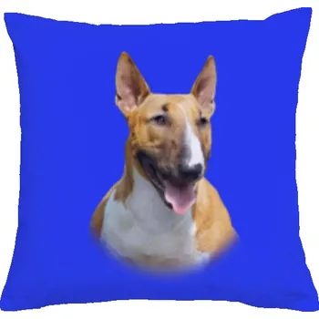 Pánská móda Polštář bavlněný s potiskem Mini bulteriér