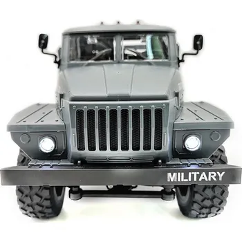 RC model auta RCskladem Ural 4320 šestikolka RTR 1:12 šedý