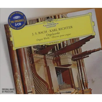 Zahraniční hudba J. S. Bach: Organ Works - Karl Richter [3CD]