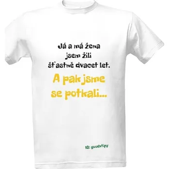 Tričko s potiskem Vtip pánské