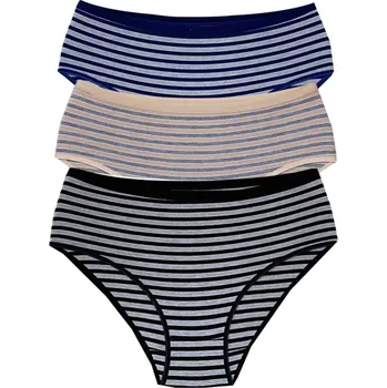 Kalhotky Numberoplus Dámské kalhotky Big antonie ( 3 ks v balení ) Barva: Mix barva, Velikost: 4XL