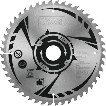 SB216K16T48A1 216mm pilový kotouč do pokosové pily (48 zubů) Ryobi