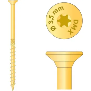 Stavební materiál Domax CS 35030 tesař.vrut se zap.3,5x30