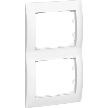 Elektrická zásuvka LEGRAND Rámeček GALEA 771006 dvoj.svislý bílý 771006