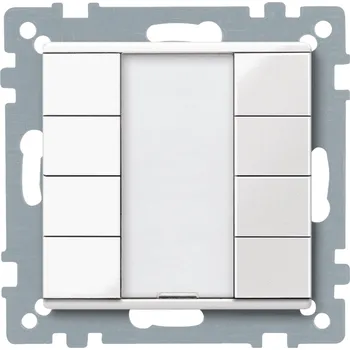 Jistič SCHNEIDER ELECTRIC SCHNEIDER Panel KNX 4-nás. tlačítkový plus Polar MTN617419