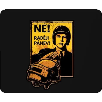 Podložka pod myš Podložka pod myš s potiskem Raději pánev