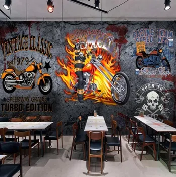 Fototapeta Solution Media 3D tapety - Motorky MU3038 3 - 3D Relief - Vliesová tapeta - 320g/m2