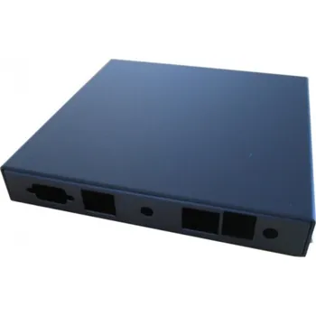 Elektroinstalační krabice Montážní krabice PC Engines pro ALIX.2D2 a 6E2 (2x LAN, 1x USB, 1x rev. sma) - černá