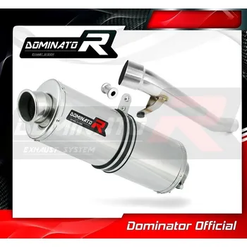 Výfuk pro motocykl Laděný výfuk DOMINATOR SUZUKI GSXF 600 / 750 98-06 OVÁLNÁ KONCOVKA
