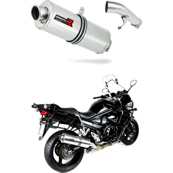 Výfuk pro motocykl Laděný výfuk DOMINATOR SUZUKI GSX 1250 FA 10-16 OVÁLNÁ KONCOVKA