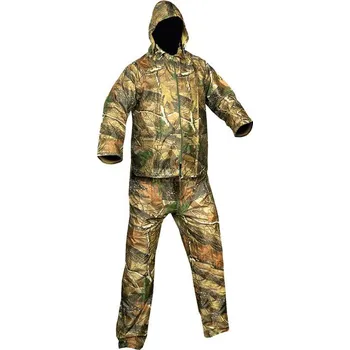 Rybářské oblečení NEPROMOKAVÝ KOMPLET XXL kamuf. (Nepromokavý oblek CAMOU 3D XXL)