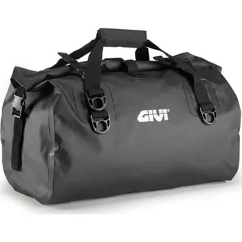 Zavazadlo na motocykl EA 115BK vodotěsná taška GIVI, černá, objem 40 l., rolovací uzávěr, upínací oka