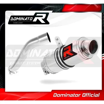 Výfuk pro motocykl Laděný výfuk DOMINATOR BMW F650 CS 04 KULATÁ KONCOVKA KRÁTKÁ GP1