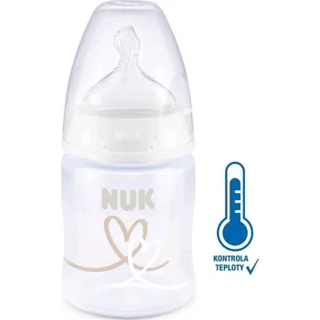 Kojenecká láhev Kojenecká láhev NUK First Choice Temperature Control 150 ml white