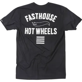 Fasthouse Major Hot Wheels Tee Black Velikost: XL