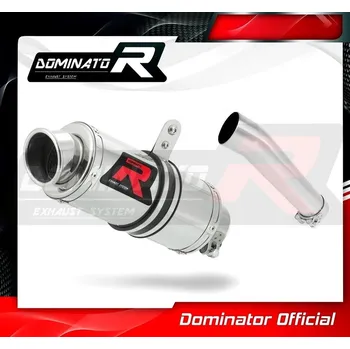 Výfuk pro motocykl Laděný výfuk DOMINATOR TRIUMPH DAYTONA 955 KULATÁ KONCOVKA KRÁTKÁ GP1