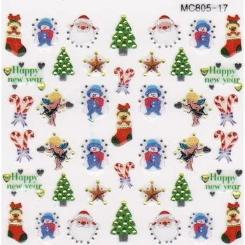 NehtyShop Vánoční nálepky MC17