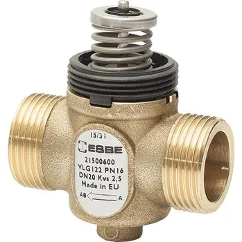 Ventil ESBE VLG 122 2-cestný ventil pro fancoily DN 15 1/2" 0,6 kvs 21500300