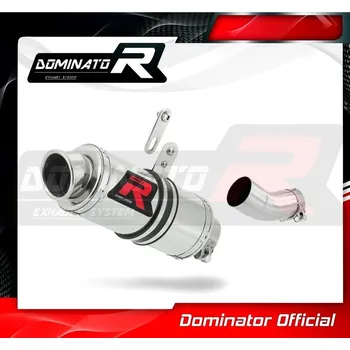 Auto-moto Laděný výfuk DOMINATOR APRILIA TUONO 4 KULATÁ KONCOVKA KRÁTKÁ GP1 pod stupačku