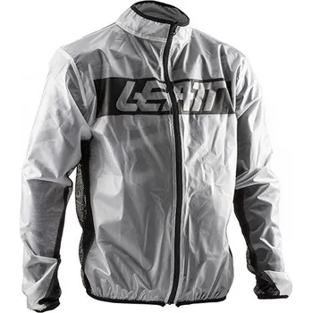 Cyklistická bunda Pláštěnka - LEATT Race Cover Jacket - čirá XL