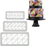 Caketools Multicutter set - multi vykrajovač - pravoúhlý trojúhelník 3ks