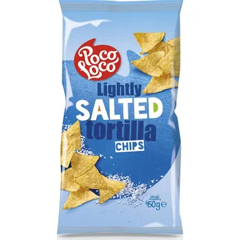Tortilla Chips Poco Loco - Slané, 450 G