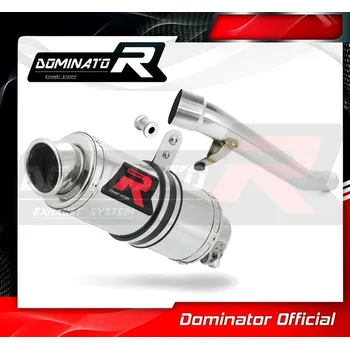 Výfuk pro motocykl Laděný výfuk DOMINATOR SUZUKI GSF BANDIT 1200 96-07 KULATÁ KONCOVKA KRÁTKÁ GP1