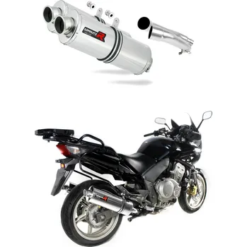 Výfuk pro motocykl Laděný výfuk DOMINATOR Honda CBF 1000 04-09 OVÁLNÉ KONCOVKY