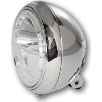 Osvětlení pro motocykl HIGHSIDER LED moto přední světlo VOYAGE chrom