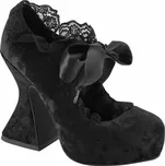 boty na podpatku dámské - Daemon Mind - KILLSTAR - KSRA004378