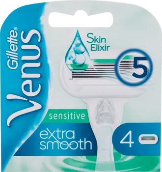 Gillette Venus Extra Smooth Sensitive náhradní břit 4 ks