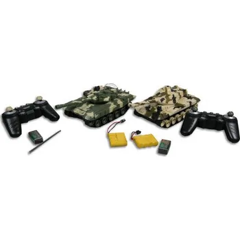 RC model auta Made RC Tanky, Sada dvou tanků 27 MHz a 40 MHz