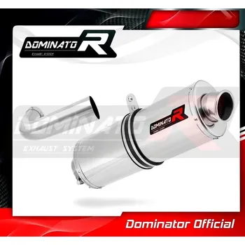 Výfuk pro motocykl Laděný výfuk DOMINATOR MOTO GUZZI BREVA V 1100 OVÁLNÁ KONCOVKA