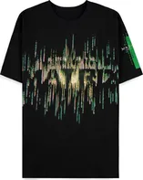 Difuzed Matrix tričko Glitch logo XL