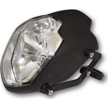 Osvětlení pro motocykl HIGHSIDER UB1 moto přední světlo se sadou pro 42-43 mm