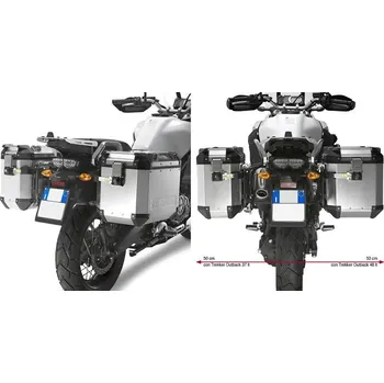 Zavazadlo na motocykl GIVI PL2119CAM montážní sada ( nosič ) bočních kufrů Yamaha XT 1200 Z Super Tenere 2010 - 2019