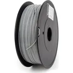 Tisková struna Gembird (filament) PLA PLUS, 1,75mm, 1kg, šedá