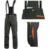 Pánské kalhoty CXS Trenton zimní softshell černé s HV žluto/oranžovými doplňky 58