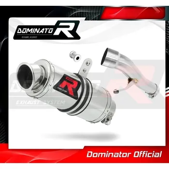 Výfuk pro motocykl Laděný výfuk DOMINATOR Honda CBF 500 04-05 KULATÁ KONCOVKA KRÁTKÁ GP1