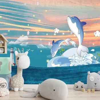 Fototapeta Solution Media 3D tapety - Delfínci MU4100 3 - 3D Relief - Vliesová tapeta - 320g/m2