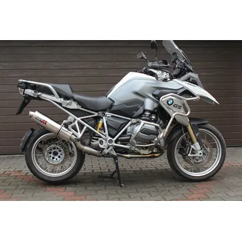 Výfuk pro motocykl Laděný výfuk DOMINATOR BMW R1200GS 10-12 KULATÁ KONCOVKA STANDART