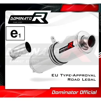Výfuk pro motocykl Homologovaný Laděný výfuk DOMINATOR BMW R1200R 2010-2014 R1ST KULATÁ KONCOVKA STANDART HOMOLOGACE