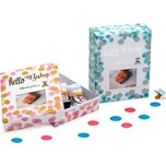 Dětská krabička na drobné upomínky HELLO BABY růžová kph