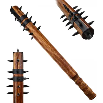 Replika zbraně CHZ Masivní funkční kyj "SPIKY" s ocelovými trny / morgenštern
