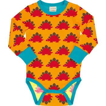 Kojenecký body Dětské body s dlouhým rukávem Dinosauři Maxomorra Velikost: 50/56