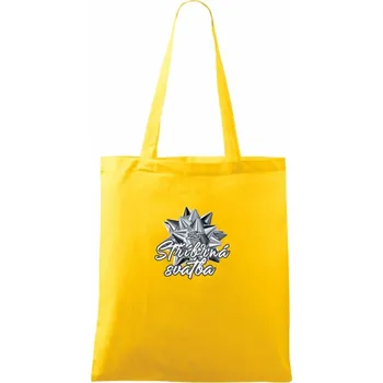 Stříbrná svatba 25 - Taška bavlněná - 42 x 38 cm ( Žlutá )