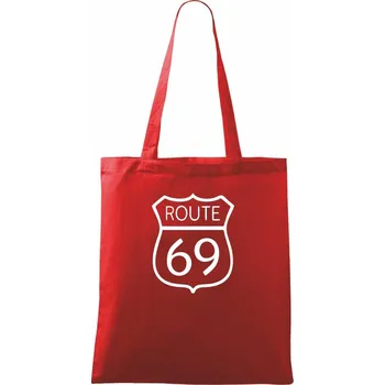 Route 69 - Taška bavlněná - 42 x 38 cm ( Červená )