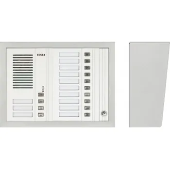 Poštovní schránka Zvonkové tablo TESLA GUARD na povrch - 13 účastníků