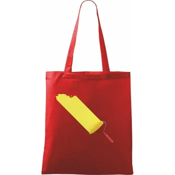 Nákupní taška Malíř kukuřice - Taška bavlněná - 42 x 38 cm ( Červená )